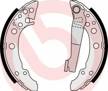 Гальмівна колодка AUDI A2 SEAT AROSA VW LUPO I 1.0-1.7D 05.97-08.05 BREMBO S85535