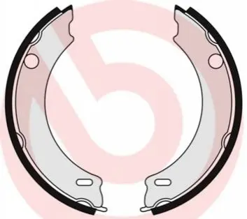 Тормозные колодки ручного тормоза BREMBO S86508