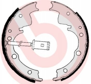 Гальмівні колодки (набір) BREMBO SA6505 (фото 1)