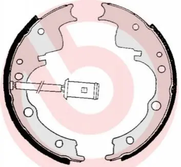 Тормозные колодки (набор) BREMBO SA6505