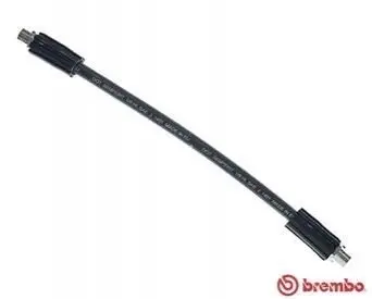 Фото 1 — Шланг гальмівний (передній) Audi 80/90 89- (L=285mm) BREMBO (T85034) Фото Шланг гальмівний (передній) Audi 80/90 89- (L=285mm) BREMBO (T85034) зображення 1