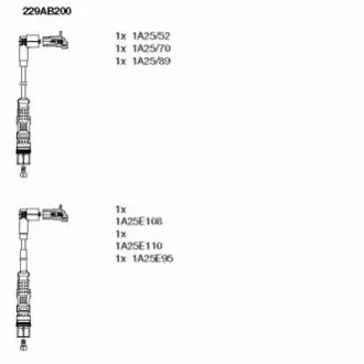 Провода високовольтні BREMI 229AB200 Купити в Україні
