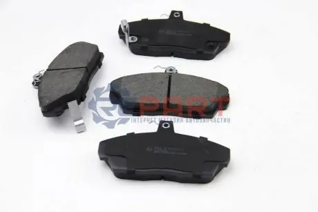 Фото Колодки гальмівні (передні) Honda Civic VI/VII 94-05/Concerto 89-95/Rover 400 90-00 (17.5x129.3x68.6) BREMSI (BP2502) зображення 1