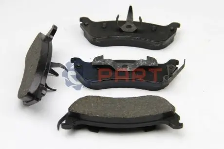 Фото Колодки гальмівні (задні) MB M-class (W163) 98-05 BREMSI (BP2892) зображення 1