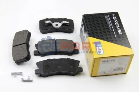Фото Тормозные колодки.) BREMSI (BP2965) изображение 1