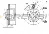 Гальмівний диск перед. Corsa D 06-/Punto/Grande/Evo 05- (257x22) BREMSI CD7304V (фото 1)