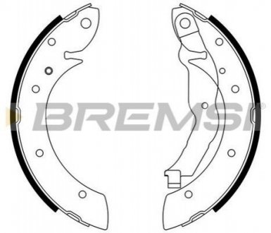 Гальмівні колодки зад. BMW 3(E36) 90-00 (TRW) BREMSI GF0077