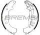 Фото Колодки гальмівні (задні) Citroen Nemo/Peugeot Bipper 08- (барабанні) (228.6x42) BREMSI (GF0161) зображення 1