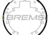 Гальмівні накладки - BREMSI GF0166 (01903299, 01906044, 01906377)