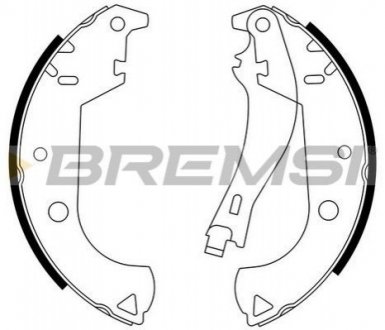 Тормозные накладки BREMSI GF0184