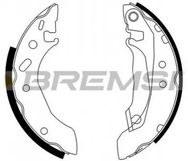 Тормозные накладки BREMSI GF0226 Купить в Украине