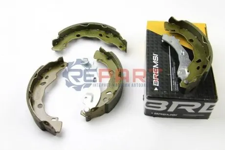 Фото Колодки гальмівні (задні) Citroen C3/Peugeot 1007 02- (барабанні) (200x38) BREMSI (GF0291) зображення 1