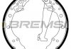 Тормозные накладки - BREMSI GF0556 (007440071B, 007440077B, 007440071A)