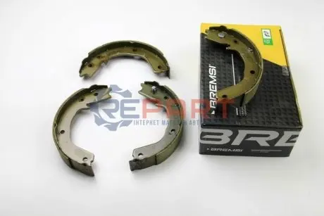Фото Колодки гальмівні (задні) Mitsubishi Pajero III 00- (барабанні) BREMSI (GF0831) зображення 1