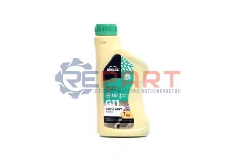 Антифриз GREEN G11 Antifreeze (зелений)) 1kg BREXOL Antf-014 Купити в Україні
