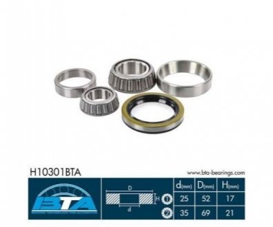 Подшипник колеса BTA H10301BTA