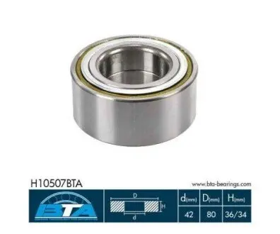 Комплект колісних підшипників BTA H10507BTA Купити в Україні