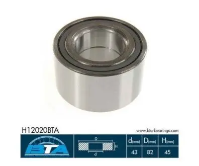 Комплект колісних підшипників BTA H12020BTA Купити в Україні