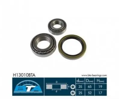 Подшипник колеса BTA H13010BTA Купить в Украине