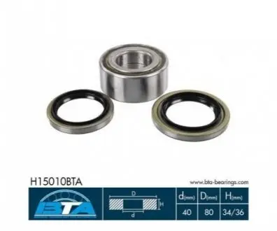 Комплект колісних підшипників BTA H15010BTA Купити в Україні