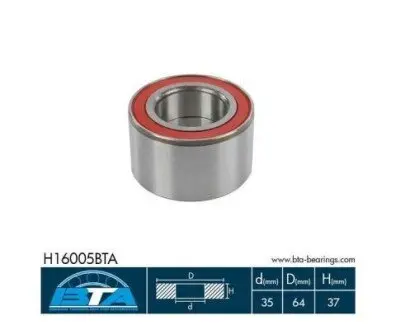 Комплект колісних підшипників BTA H16005BTA Купити в Україні