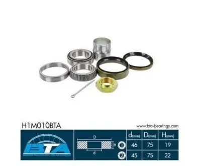 Подшипник колеса BTA H1M010BTA