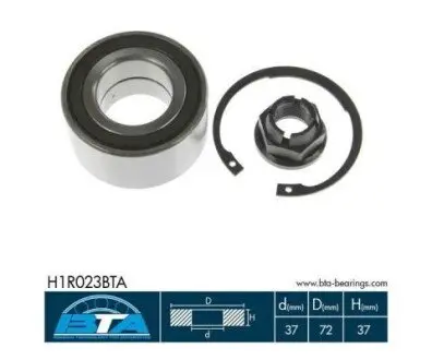 Комплект колісних підшипників BTA H1R023BTA Купити в Україні