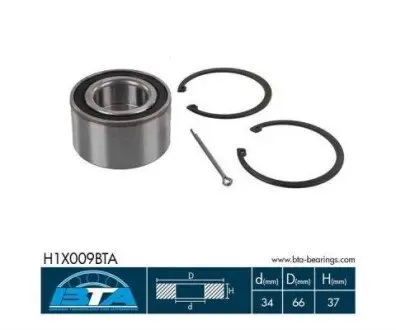 Подшипник колеса BTA H1X009BTA Купить в Украине