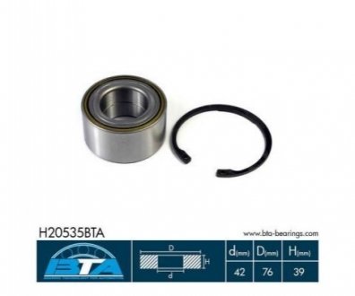 Подшипник колеса BTA H20535BTA