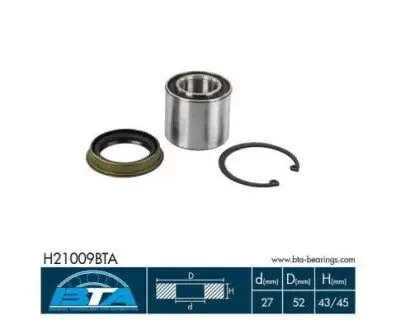 Подшипник колеса BTA H21009BTA
