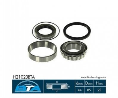 Подшипник колеса BTA H21023BTA