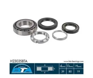 Набор колесных подшипников BTA H23035BTA