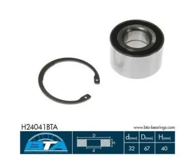 Подшипник колеса BTA H24041BTA