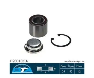 Фото Подшипник колеса BTA (H28013BTA) изображение 1