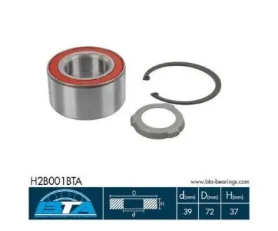 Подшипник колеса BTA H2B001BTA