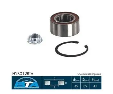 Комплект колісних підшипників BTA H2B012BTA Купити в Україні