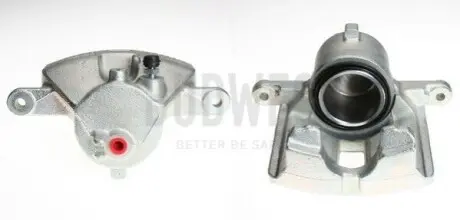 Тормозной дисковый суппорт передн Прав (восстановленный) NISSAN ALMERA TINO, PRIMERA 1.6-2.2D 08.00- BUDWEG CALIPER 343311