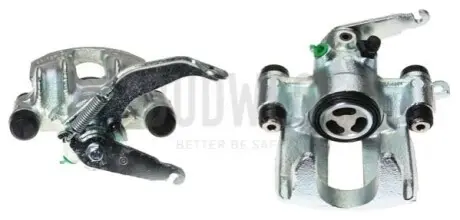 Супорт гальмівний (задній) (R) Ford Transit 07-14 (спарка) (+скоба) BUDWEG CALIPER 344927