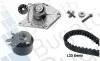 Комплект ГРМ + помпа Renault Kangoo 1.5dCi 01- (123x27) (помпа 65505) BUGATTI KBU10011A Купити в Україні