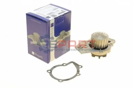 Помпа води Peugeot 205/305/309/405/Citroen Bx/Zx 1.6/1.9/1.9D 82-98 BUGATTI PA0071 Купити в Україні