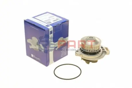 Фото 1 — Помпа води Audi 100/200/80/90 1.9-2.3 77-96/VW Passat 1.9-2.2 81-88 (B/B) (5 лоп.) BUGATTI (PA0316) Фото Помпа води Audi 100/200/80/90 1.9-2.3 77-96/VW Passat 1.9-2.2 81-88 (B/B) (5 лоп.) BUGATTI (PA0316) зображення 1