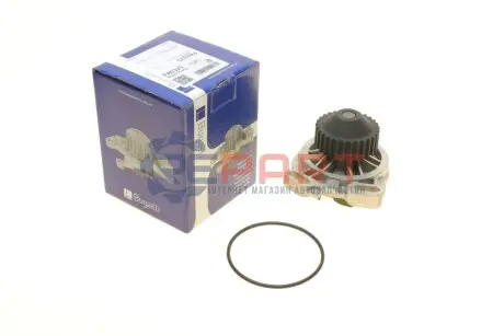 Фото 1 — Помпа води Audi 100/200/90 1.9-2.3 82-91 (29z) (B/B) (5 лоп.) BUGATTI (PA0325) Фото Помпа води Audi 100/200/90 1.9-2.3 82-91 (29z) (B/B) (5 лоп.) BUGATTI (PA0325) зображення 1