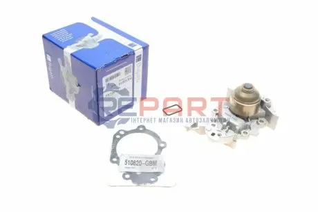 Помпа води Dacia Logan/Sandero 1.0/1.2 06-/Renault Kangoo/Clio/Logan/Twingo 1.2/1.2 16V 01 BUGATTI PA10010 Купити в Україні