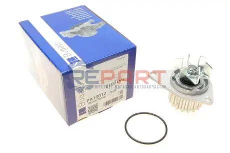 Фото Помпа води Citroen C2/C3/Berlingo/Nemo/Peugeot 206/207/307/Bipper 1.1/1.4i 96- BUGATTI (PA10012) зображення 1