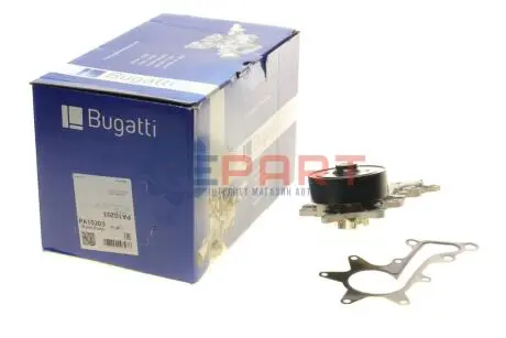 Помпа води Toyota Corolla/Auris/Yaris/Urban Cruiser 1.3/1.33 07- (R/B) (6 лоп) BUGATTI PA10203 Купити в Україні