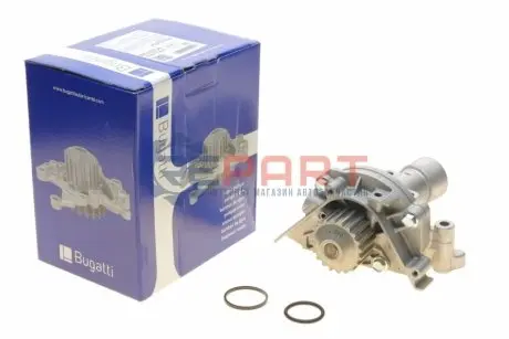 Помпа води Citroen C4/C5/C8/Jumpy/Fiat Scudo/Peugeot 206/307/406/407 2.0 16V 99- (20z)(R/B)(с корп.) BUGATTI PA10234 Купить в Украине