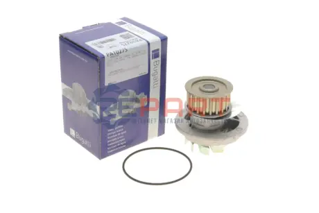 Помпа води Opel Astra F/Vectra A 1.7D/TD 88-00/Kadett E/Ascona C 1.6D/1.7D 86-91 BUGATTI PA10275 Купити в Україні