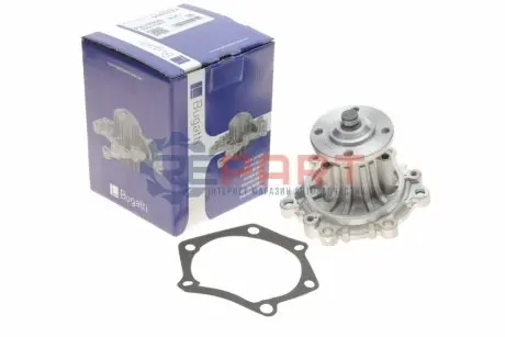 Помпа води Toyota Land Cruiser 2.4TD 90-93/Land Cruiser Prado 3.0D 02- (R/B) (8 лоп) BUGATTI PA10306 Купити в Україні