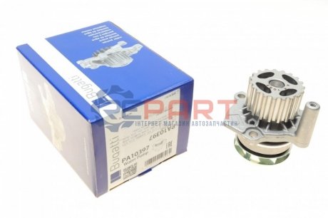 ВОДЯНА ПОМПА AUDI/ SEAT/ SKODA/ VW 1,2TDi/ 1,6TDi/ 2,0TDi 08- (шестерня 28,8mm/ z=19) BUGATTI PA10397