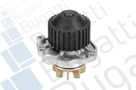 Помпа води Citroen C5/C6/C8/Peugeot 406/407/607/Renault Clio/Laguna 3.0 V6 01- (R/B) (8 лоп.) BUGATTI PA7410 Купити в Україні